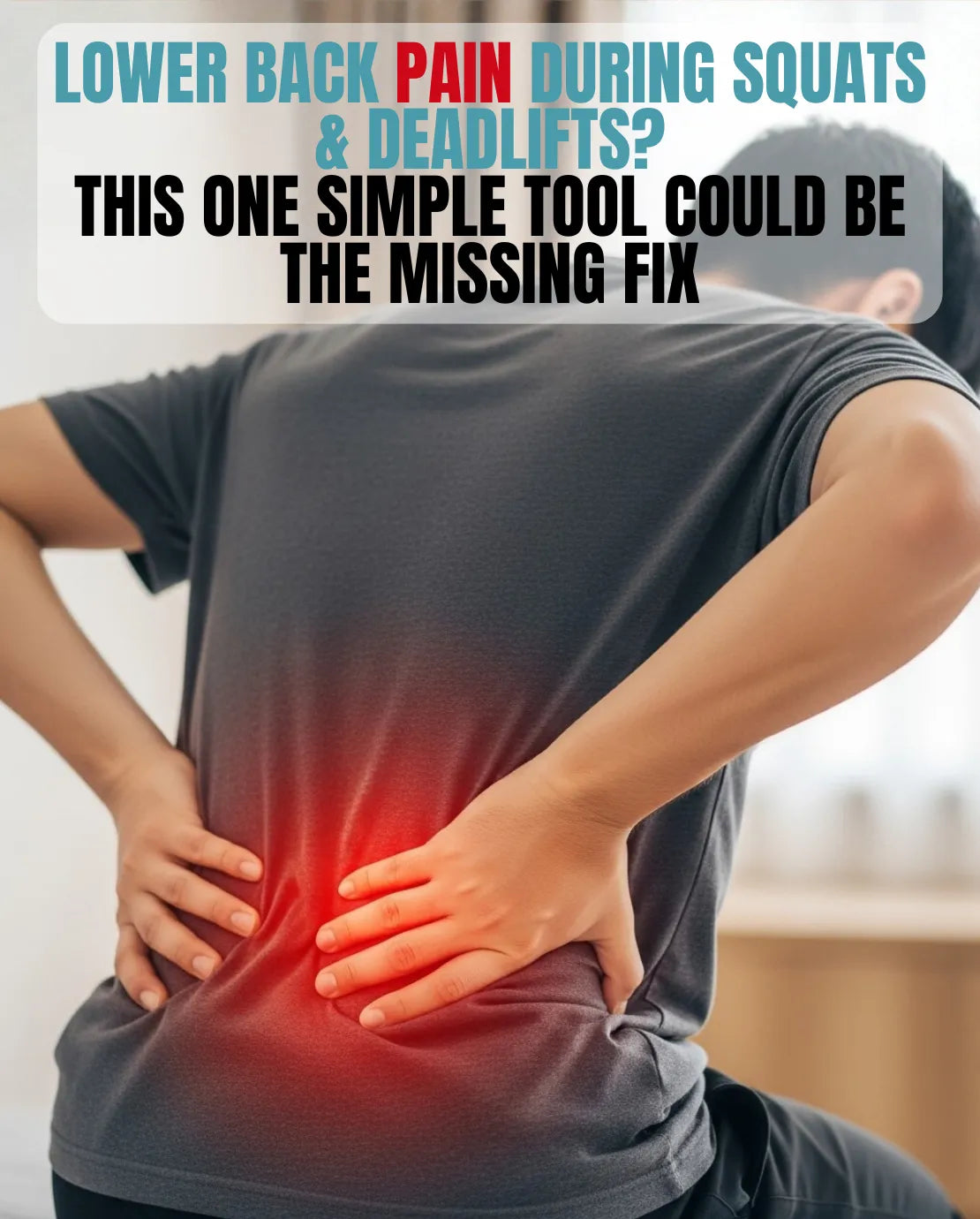 weight lifting lower back pain 