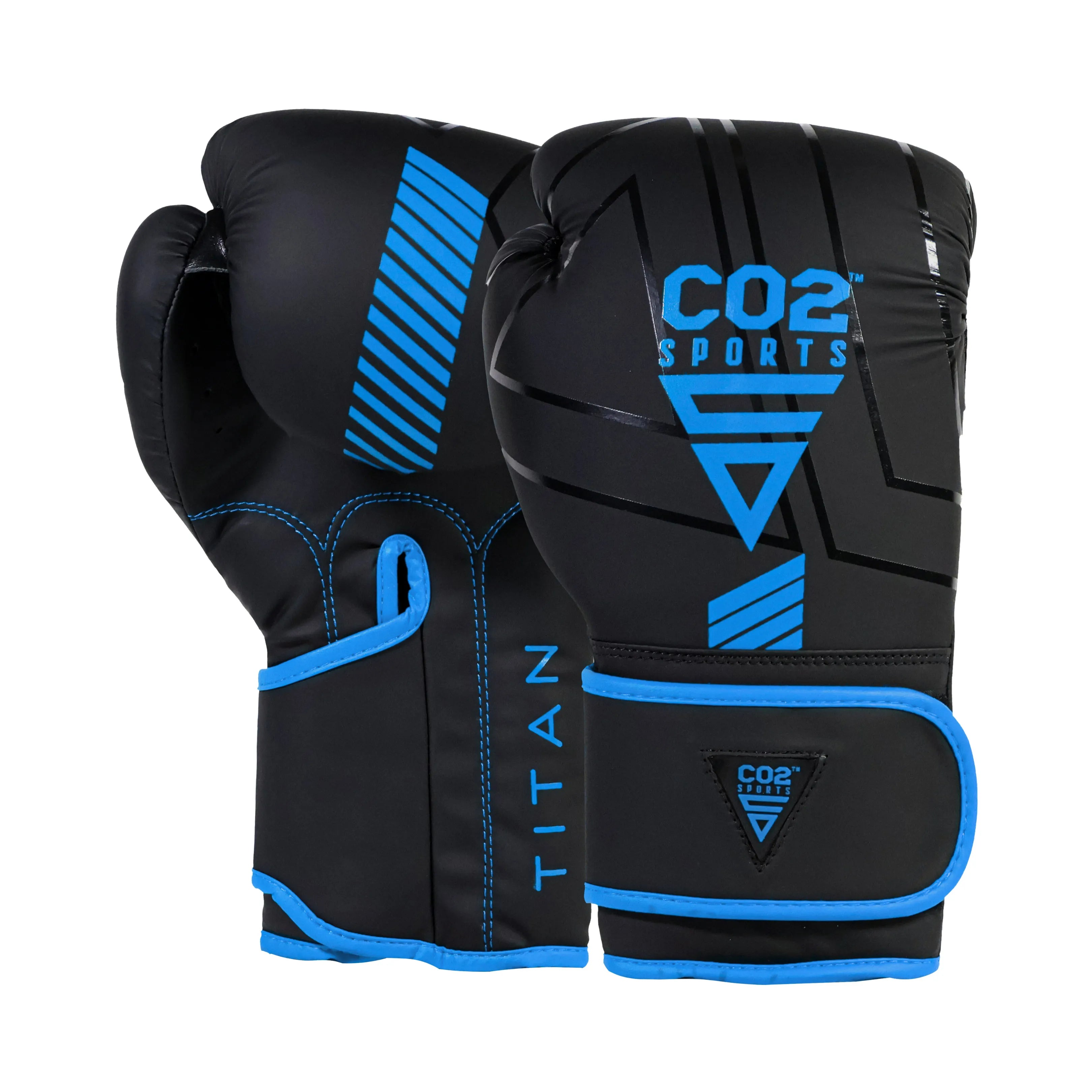 Blue heavy bag gloves, boxing training gloves, buy boxing gloves