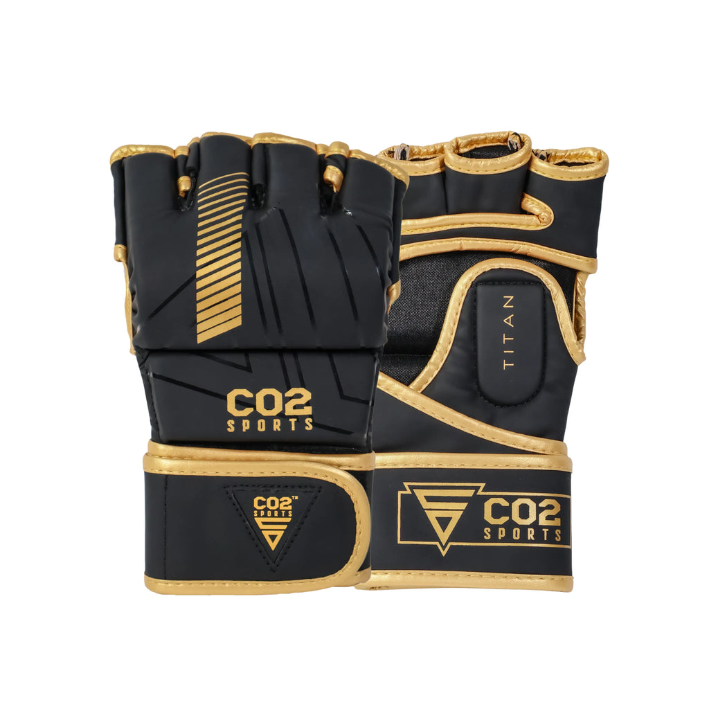 Golden MMA gloves, pro MMA gloves for training, buy MMA gloves online