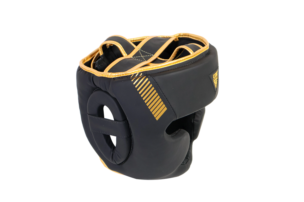 Titan head protection gear on a white background