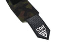 Camouflage strap with CO2 Sports logo on a white background