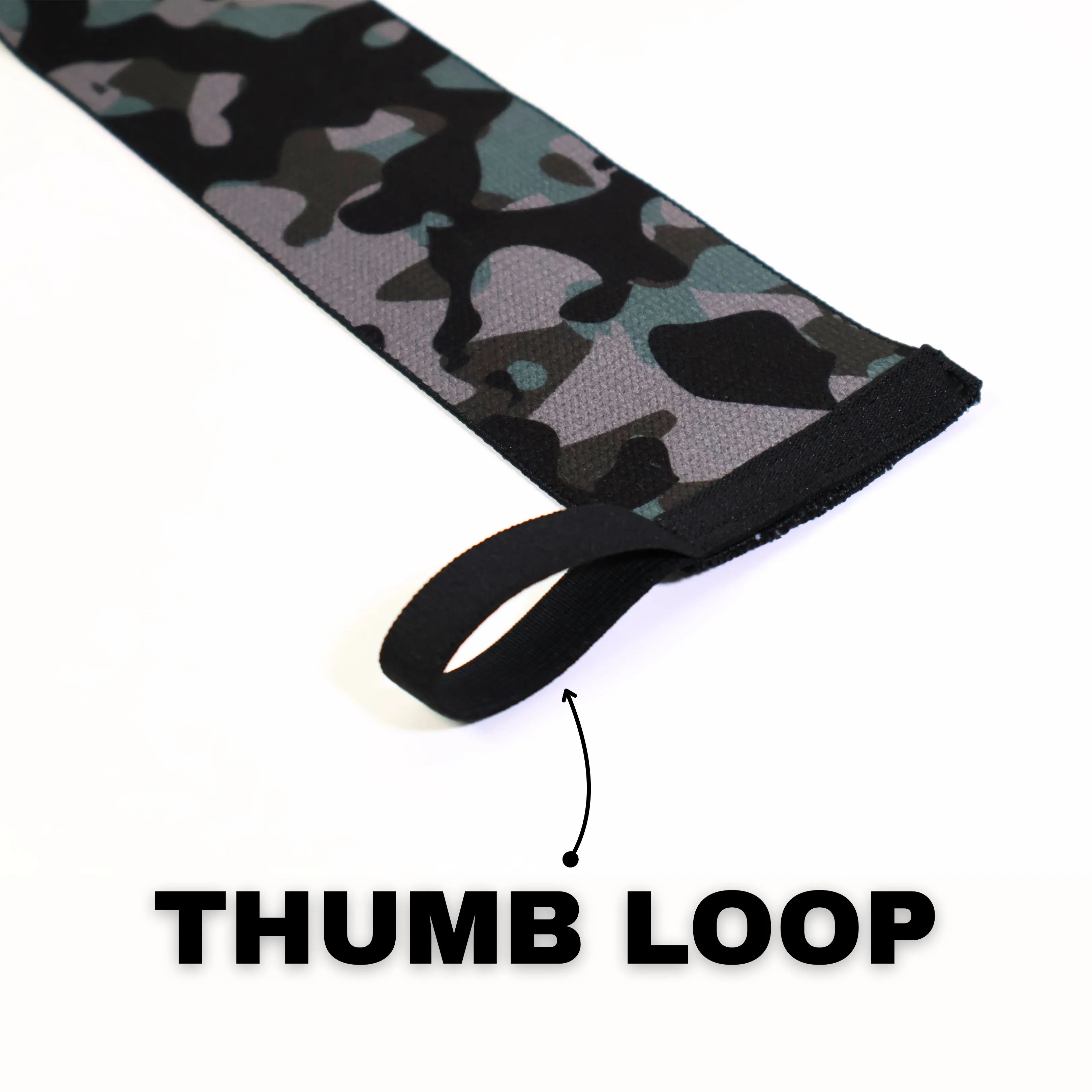 Grey heavy-duty wrist wrap for powerlifting, elastic and polyester material for wrist pain relief.