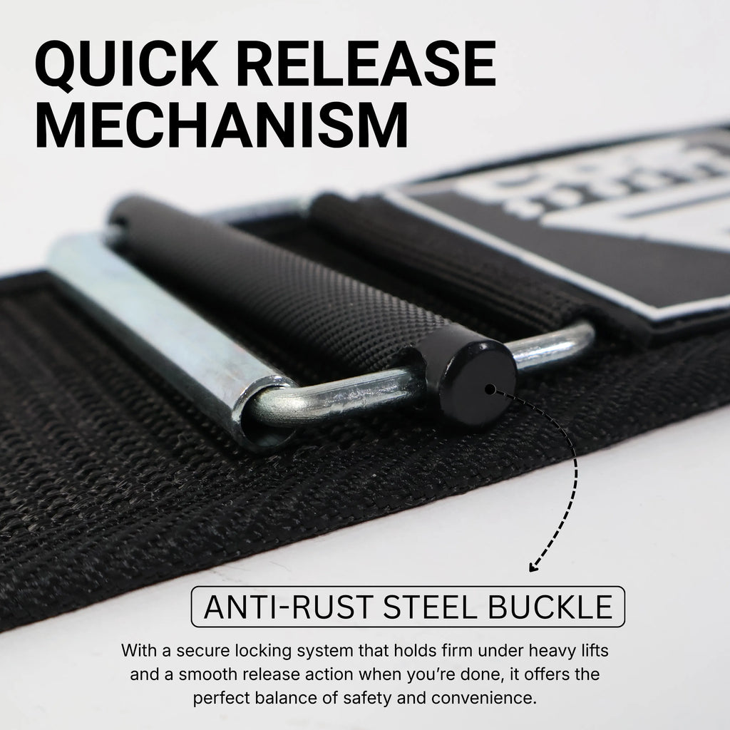 Adjustable Velcro weight lifting belt, best for gym and home workouts